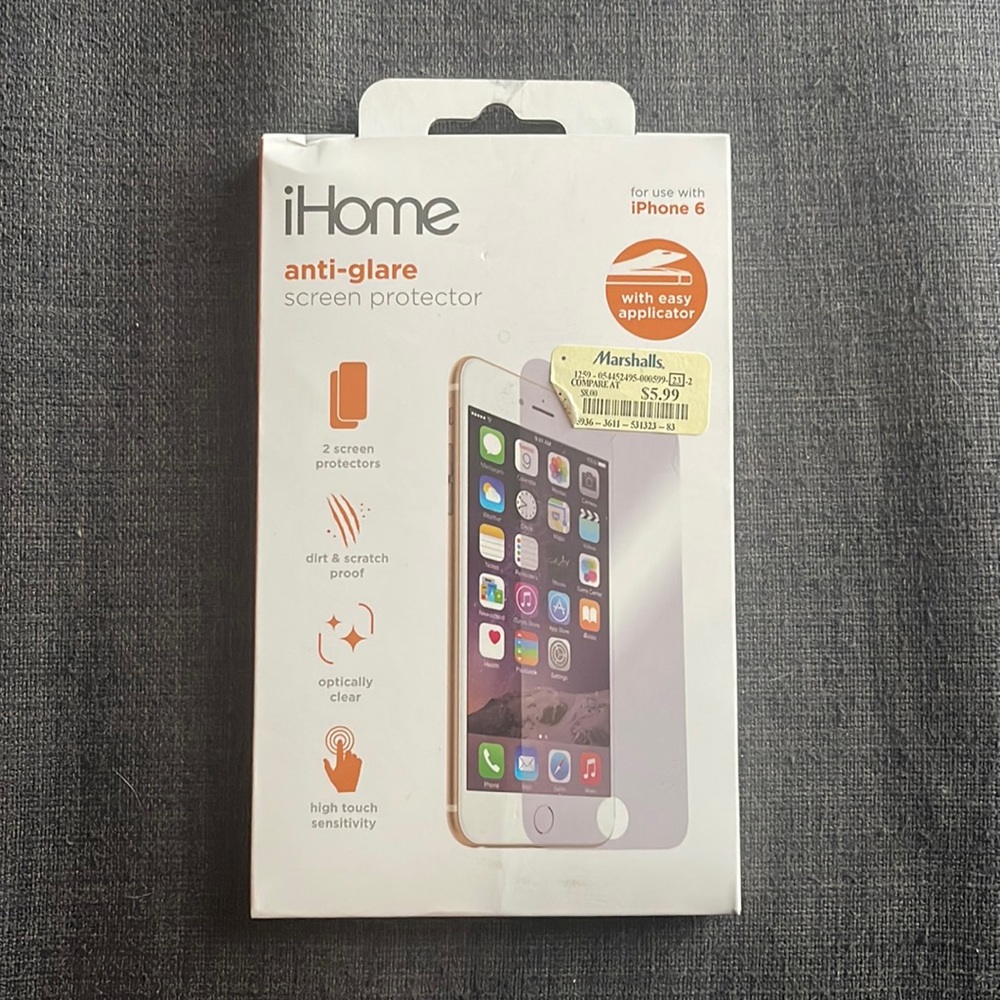 iHome iPhone anti-glare screen protector
